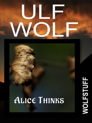 cover image of Alice Thinks